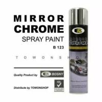 SPY สีสเปรย์   โครเมี่ยม กระจกเงา บอสนี่ Bosny Mirror Chrome   270ml. สเปรย์  Spray