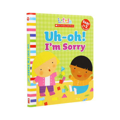 Uh-Oh! I M sorry children get used to reading childrens book picture book caterpillar reading pen matching book uh oh! I M sorry childrens habit development childrens picture book