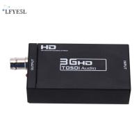 LFYE5L ตัวแปลงสัญญาณ ตัวแปลง3G HDMI เป็น SDI หัวแปลงสัญญาณ HDMI ไปยัง SDI อะแดปเตอร์3G HDMI เป็น SDI ใช้งานง่ายๆ HD 1080P ตัวแปลงวิดีโอ HD 3G สำหรับ hdtv/ ทีวี/โปรเจคเตอร์/จอภาพ