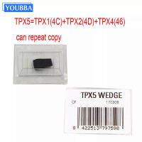 YOUBBA 1ชิ้นเดิม JMA ที่มีคุณภาพสูงรถที่สำคัญ TPX5เซรามิก Transponder ชิป = TPX1(4C) TPX2(4D) (46) สำหรับ Carben