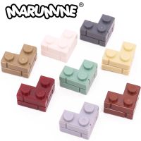 MARUMINE 2x2 Dots Corner Wall MOC Bricks 100PCS Classic Build Block Parts Accessories House MOC Construction Set Compatible 2357