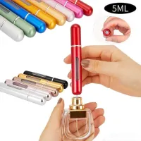 5ml Refillable Perfume Bottle With Spray Scent Pump Portable Travel Empty Cosmetic Containers Mini Spray Atomizer Bottle Travel Size Bottles Container