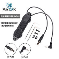 WADSN New Tactical Augmented Remote dual switch Pressure for DBAL A2 PEQ-15 PEQ16 M600 M300 Flashlight Double Switch Button 2.5