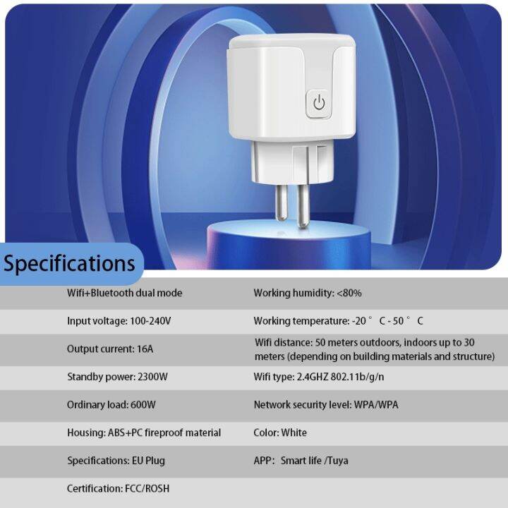 new-popular89-tuyaplug-zigbee-wifieu-16amonitor-timer-movi-ทำงานร่วมกับ-alexassistant