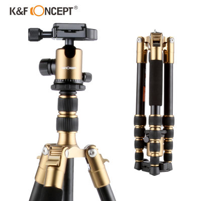 K&amp;F Concept Tripod TM2235 Gold Aluminium (KF09.022G) ขาตั้งกล้อง