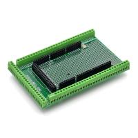 【YF】◐◑☃  Compatible With MEGA2560 Double-side PCB Prototype Screw Terminal Block Shield Board Mega 2560 / Mega2560 R3