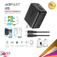 ACEFAST รุ่น A15 หัวชาร์จ แถมสาย ปลั๊กชาร์จ อะแดปเตอร์ ชาร์จเร็ว PD65W 1ช่องยูเอสบี 2ช่องไทป์ซี Fast Charge Wall Charger   biggboss