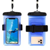 Universal Waterproof Phone Case Arm Band Bag For iPhone 14 13 12 11 Pro Max XR XS 7 8 Plus Samsung S23 S22 Swim Waterproof Pouch Phone Cases