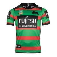 shot goods sale 2018 new Tshirt South Sydney Rabbitohs NRL 2018 Home Rugby jersey Shirt