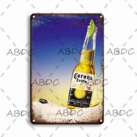 Corona Extra Mexican Beer Metal Tin Sign Vintage Fun Poster Farmhouse Home Wall Decoration