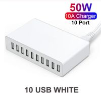 URVNS Multi-Port 150W USB C ที่ชาร์จความเร็วสูง QC 4.0 3.0 Type C PD 100W 65W USB Desktop อะแดปเตอร์สำหรับ Macbook Pro iPhone Xiaomi