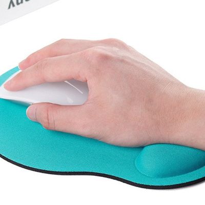 ▬☃ஐ Mouse Pad With Wrist Rest For Laptop Mat Anti-Slip Gel Wrist EVA Support Wristband Mouse Mat Pad For PC Laptop Computer