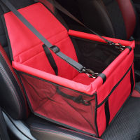 2021Pet Dog Car Front Seat Carrier Bag Waterproof Upgrade Safety Carriers Folding Hammock Travel Basket Booster for Small Dogs Cats