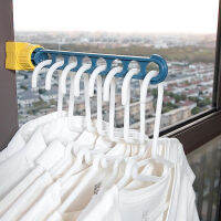 Creative Drying Rack Balcony Clothes Drying Rack Wall Mounted Clothes Drying Rack Bathroom Drying Rack Indoor Space Saving