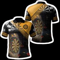 NewFashion Sports Darts Beer Club Games 3DPrint Summer Polo Shirts Streetwear Short Sleeves T-Shirts Casual Clothing A1