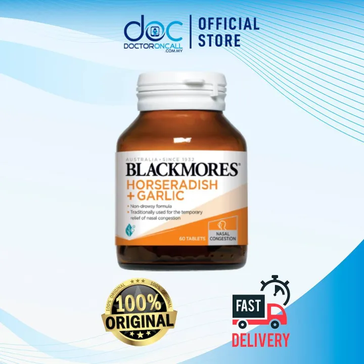 Blackmores Horseradish + Garlic (60s) Lazada