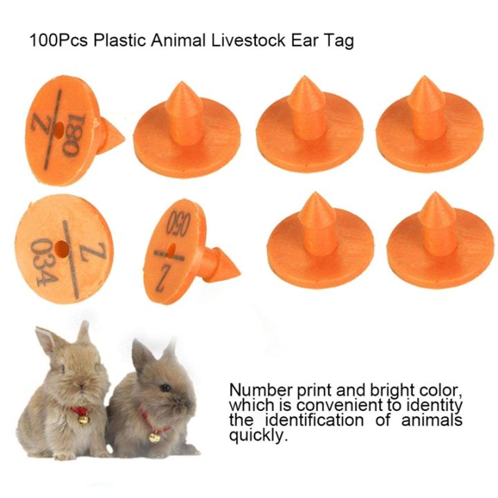 100pcs-quality-plastic-animal-livestock-ear-tag-for-rabbit-fox-dog-marker-label