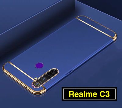[ส่งจากไทย] Case Realme C3 เคสเรียวมี เคสประกบหัวท้าย เคสประกบ3 ชิ้น เคสกันกระแทก เคส Realme C3 สินค้าใหมเคสโทรศัพท์ ต้านเชื้อแบคทีเรีย เคส3 In 1สุดหรู