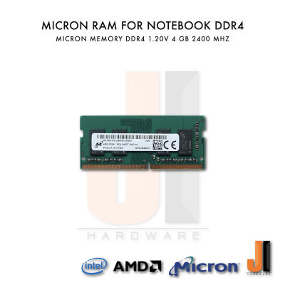 Micron RAM For Notebook DDR4-2400 Mhz 4 GB 1.20V (ของใหม่)