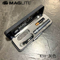 Maglite Micron American Meiliang ไฟฉายพกพากันน้ำ2 7 Th แบตเตอรี่แสงสีเหลือง M3A หลากสี