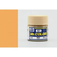 สีสูตรทินเนอร์ Mr.Hobby สีกันเซ่ C51 Flesh Semi-Gloss ml