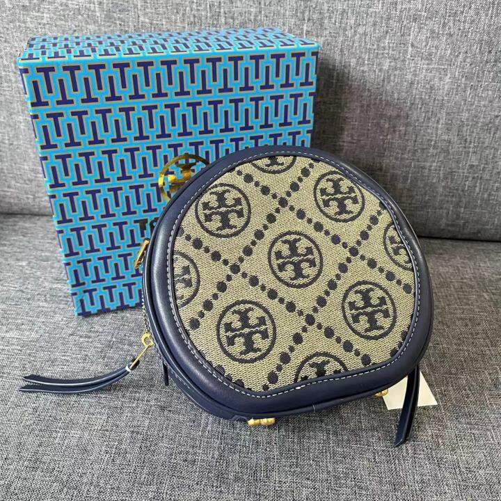 มาตรฐานเดิม-tory-burch-foreign-trade-new-all-match-super-hot-retro-old-flower-print-round-cake-small-round-bag-embroidery-one-shoulder-messenger-bag