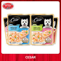 [16 PCS][MANOON] CESAR Pouch all Flavor ซีซาร์ เพาซ์ ทุกรสชาติ ขนาด 70 กรัม