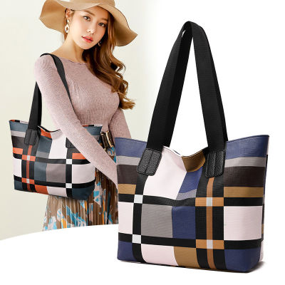 Women Big Shopping Use Size PU Shoulder Female Leather Handbag Retro Totes Large Fashion Capacity