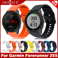 สาย Sport สำหรับ นาฬิกา For Garmin Forerunner 255 สายนาฬิกา For Garmin Forerunner 255 music สาย Silicone band quickfit strap Silicone Sport Band Smartwatch Bracelet Replacement Strap Accessories