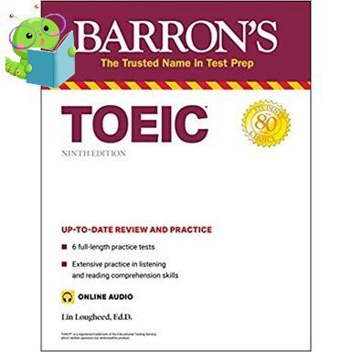 if you pay attention. ! >>> Barrons TOEIC (Barrons Toeic) (9th Paperback + Pass Code)