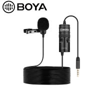 BOYA BY-M1 PRO 6m Portable Omnidirectional Condenser Monitor Lavalier Microphone for Canon Podcast Nikon 13 11 8 X 7