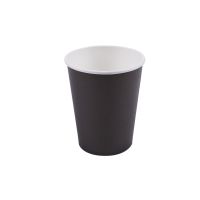 20 Paper Cups (9oz) - Plain Solid Colours Birthday Party Tableware Catering(Red)