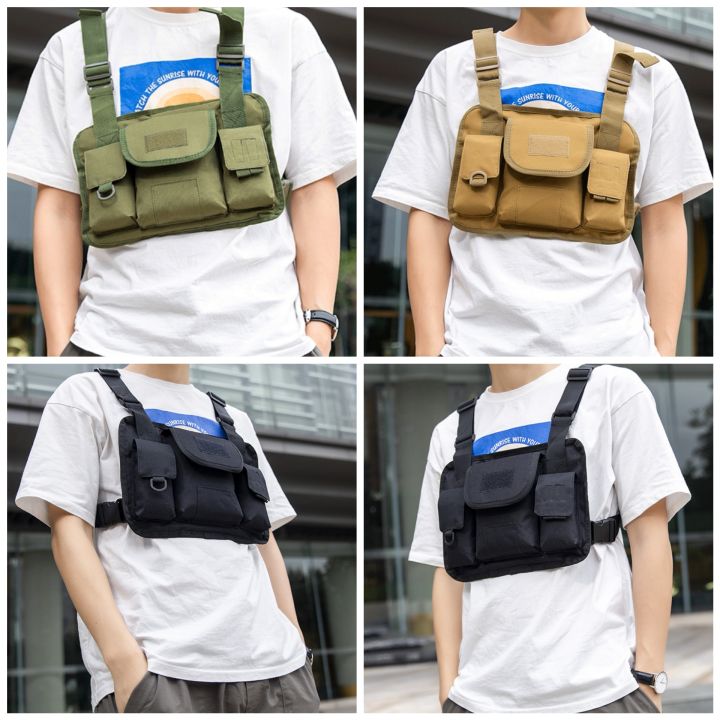 1pc Casual Sports Chest Bag Mens Chest Front Crossbody Bag Fashion Mens  Backpack New Small Mens Shoulder Travel Bag - Bags & Luggage - Temu