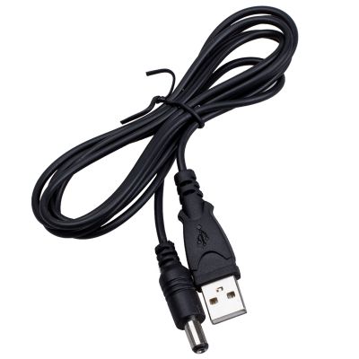 USB to 5.5mm / 2.1mm 5V DC Barrel Jack Power Cable