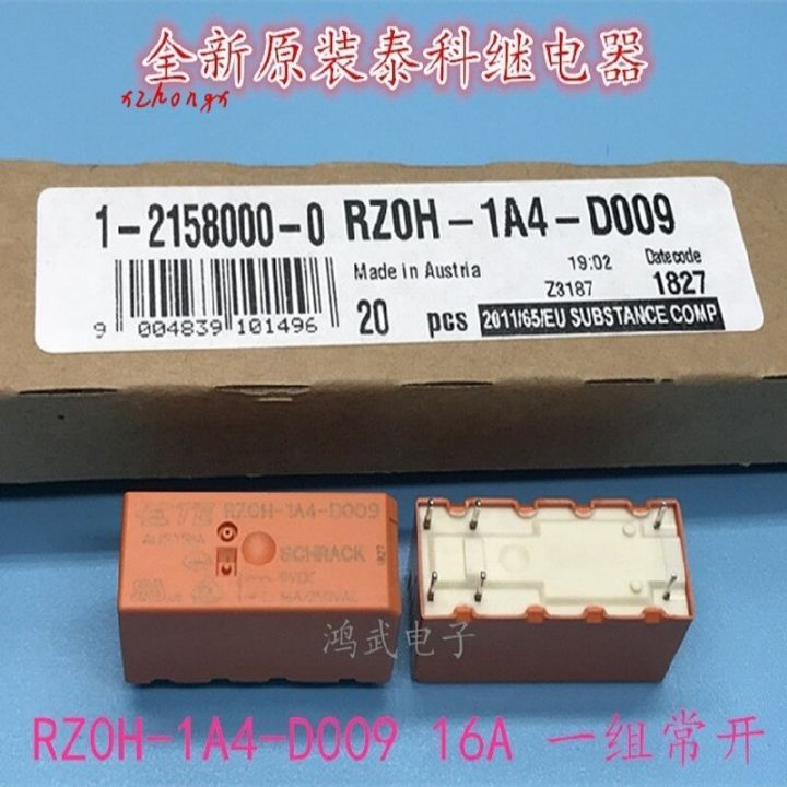 Holiday Discounts Rz0h-1A4-D009 9VDC Relay 16A