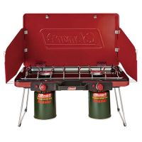 Coleman เตาแก๊ส 2 หัว รุ่น POWERHOUSE LP 2-Burner STOVE สีแดง