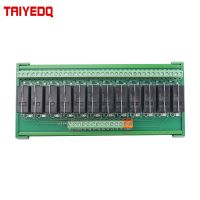 8 Channels 12 Channels 1NO 1NC DIN Rail Mount Interface Relay Module PLC DC 12V 24V PNP/NPN Compatible