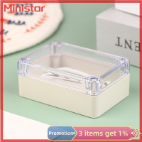 Ministar กล่องกันน้ำสัญญาณเตือนโปร่งใสกันน้ำพลาสติก1ชิ้นกล่องโมดูลรักษาความปลอดภัย