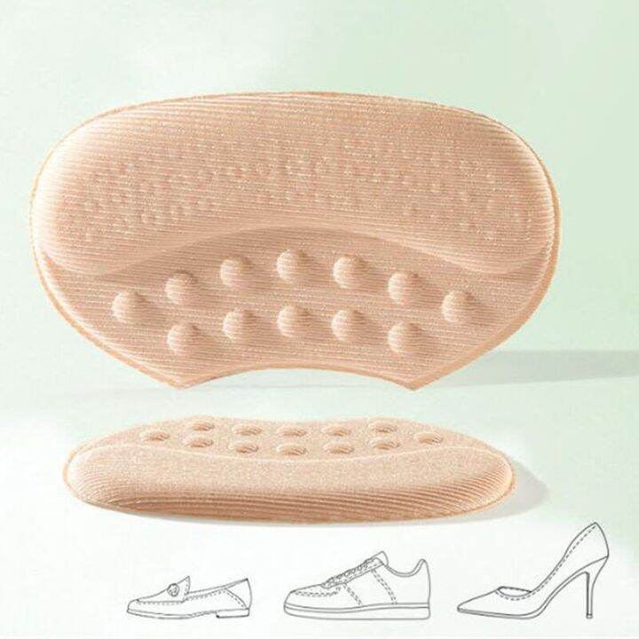 4pcs-shoe-pads-for-high-heels-pain-relief-anti-wear-cushion-heel-protectors-shoes-sticker-foot-care-liner-grip-insole-insert-pad-shoes-accessories