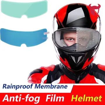 Motorcycle Visor Film Pinlock Anti-Fog Sticker Helmets Universal