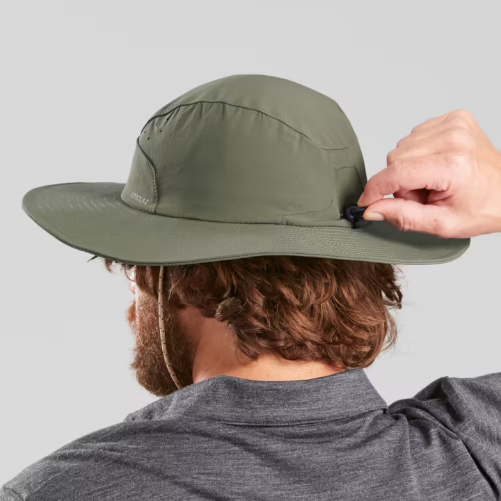 พร้อมส่ง-หมวกใส่เทรคกิ้งป้องกันรังสียูวีสำหรับผู้ชาย-mens-anti-uv-hat
