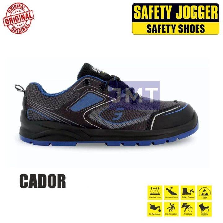 Sepatu Safety Jogger Cador S1p Grey Blue Green Original Lazada Indonesia 0572