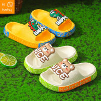 Childrens Slippers Summer Cartoon Cute Non-Slip Soft Bottom Children Indoor Bath Boys and Girls Home Seaside Beach Baby Sandals