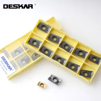 10PCS DESKAR APMT1604PDER H2 M2 QM APMT1604PEER XM APMT1605PEER APMT160420PDER GW LF6018 มิลล์คาร์ไบด์แทรกเครื่องกลึง CNC