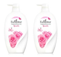 Enchanteur Shower Gel Romantic 550ml (2ขวด) เอนแชนเทอร์ โรแมนติก เจลอาบน้ำ เติมความหอมสดชื่นด้วยส่วนผสมหัวน้ำหอมแท้จากฝรั่งเศส