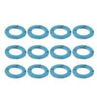 Lower Unit Drain Gasket 12pcs Lightweight Flexible Drain Plug Gaskets Universal Marine Lower Unit Seal Replacement Multifunctional Drain Plug Seal Gaskets for 18-2945 Marine top sale