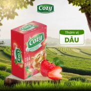 Trà Dâu Túi Lọc - Hộp 50G - Cozy - Nước giải khát tiện lợi