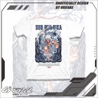 เสื้อยืด ลาย SUN GOD NIKA GEAR 5 200gsm x1