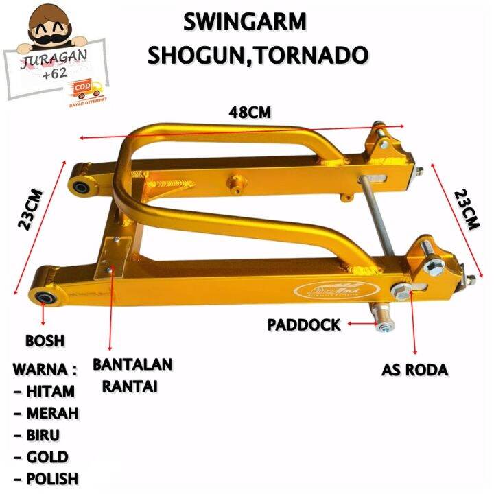 SWINGARM SWING ARM SUZUKI SHOGUN 110 SMASH TORNADO SUPERTRACK ORIGINAL Lazada Indonesia