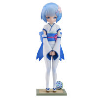 Rem Anime Re:Life In A Different World From Zero Ram Twins F:Nex 17 Osanabi No Omohide Childhood Kimono Action Figure Garag